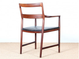 Rosewood desk chair designed by Helge Vestergaard Jensen 