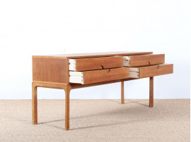 Scandinavian oak chest of drawers