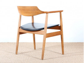 Scandinavian teak armchair, by Erik Kirkegaard
