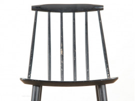 Set of 6 scandinavian chair, model J77, designed by Folke Palsson