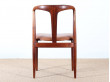 Set of 8 scandinavian rosewood chairs, by Johannes Andersen 