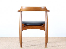 Scandinavian desk chair in teak