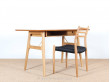 Bureau RM 13 en teck et chêne Design scandinave design design danois