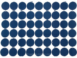 Fabric per meter Ljungbergs Factory, Tallyho Blue