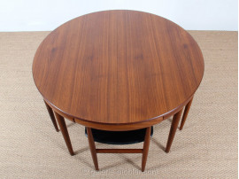  secretaire scandinave en paissandre de Rio de Are Wahls Iversen