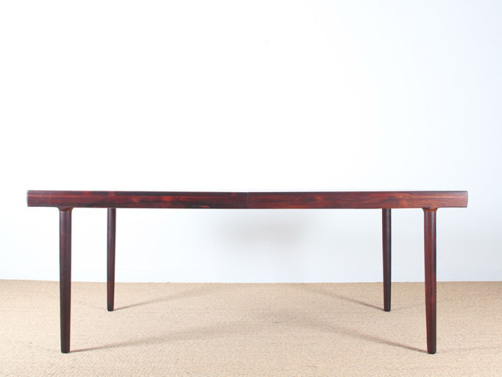 table de repas scandinave en palissandre de rio rectagulaire 10 personnes