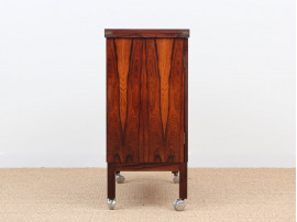 Danish Modern Bar Cabinet by Bruksbo