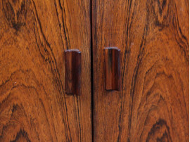 Danish modern Rio rosewood cabinet bar by Erik Wørts