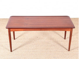 Danish mid modern coffee table in teak