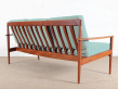 Danish modern 3 seats sofa in teak model PJ56/3