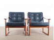 Danish mid-century modern easy chair model 130