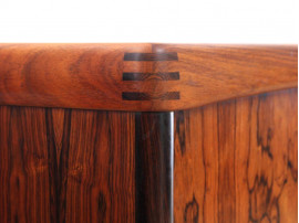Danish mid-century modern sideboard in Rio rosewood by H. W. Klein