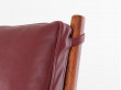 Danish mid-century modern pair of PJ149 colonial chairs in Rio rosewood