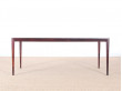 Danish mid-century modern coffee table in Rio rosewood