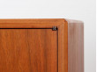 Danish mid-century modern small side board in teak by Bertil Fridhagen