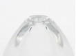 Orrefors Clear Glass Teardrop Vase