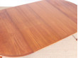 Mid modern danish design extendable dining table in teak,  4/8 seats