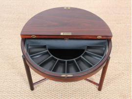 Bar coffe table in Rio palissander by Rolf Rastad and Adolf Relling 
