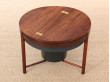 Bar coffe table in Rio palissander by Rolf Rastad and Adolf Relling 