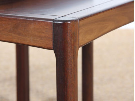 Tables gigognes scandinaves en palissandre 