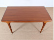 Mid-Century Modern Danish  dining table in teak  by Johannes Andersen