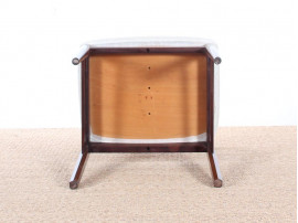 Mid-Century Modern scandinavian set of 4 Rio rosewood chairs by  henning kjaernulf