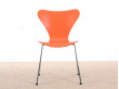 Mid-Century Modern scandinavian set of 4 chairs model 7 by Arne Jacobsen
