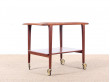 Rosewood trolley / coffee table designed by Niels O. Møller