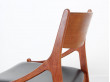 Mid-Century Modern scandinavian set of 4 chairs in teak by Vestervig Eriksen