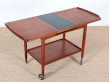 Mid-Century Modern scandinavian serving cart in teck