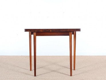 Mid century modern console table in Rio rosewwod