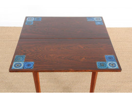 Mid century modern console table in Rio rosewwod