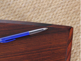 Danish mid-century modern coffe table in Rio rosewood by Johannes Andersen