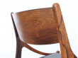 Set of 6 scandinavian chairs in rosewood by  H. Vestervig Eriksen