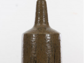 Mid-Century Modern ceramic brown lamp  by Per and Annelise Linnemann Schmidt for Palshus