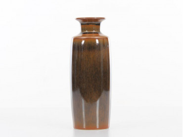 Mid-Century Modern ceramic long vase by Carl-Harry Stalhane for Rorstrand
