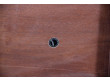 Grande table basse scandinave en palissandre de Rio.