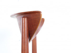 Mid-Century Modern Danish set of6 chairs in teck model 316 by Hvidt & Mølgaard Nielsen