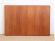 Mid-Century Modern danish extendable dining table in teak by H.W. Klein, 6/8 seats