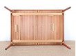 Mid-Century Modern danish extendable dining table in teak by H.W. Klein, 6/8 seats
