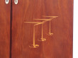 Mid-Century Modern bar-cabinet in teak