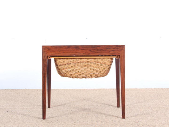 Rosewood sewing table
