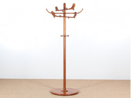 Danish Modern Teak Coat Stand Designed by Aksel Kjersgaard
