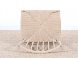 Mid-Century Modern danish set of 4 chairs in oak model 80 by Jørgen Bækmark. New realese