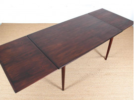 Mid-Century  modern large  dining table by Oman Junior in Rio rosewood.