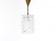 Plafonnier scandinave en verre modèle Cristal design  