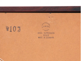 Mid-Century danish mirror in Rio rosewood by Kai Kristiansen