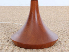 Mid-Century danish floor lamp in massif teak