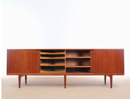 Mid-Century  modern tall sideboard by Harry Rosengren Hansen