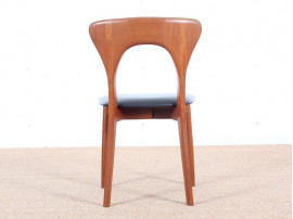 Mid-Century Modern Danish 6 Peter Chairs set  in teak  by Niels Koefoed 